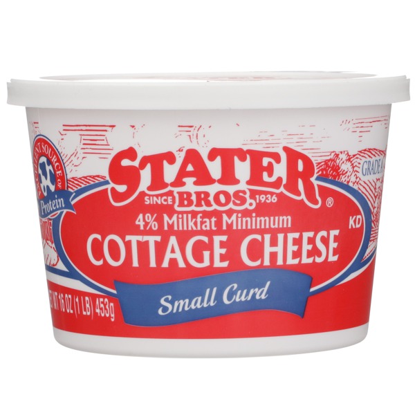 Stater Bros. Small Curd Cottage Cheese 1Source