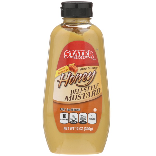 Stater Bros. Honey DeliStyle Mustard 1Source