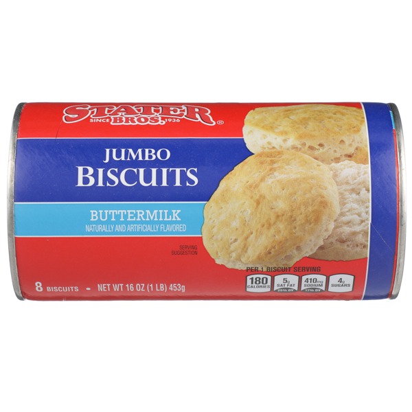 Stater Bros. Buttermilk Jumbo Biscuits 1Source