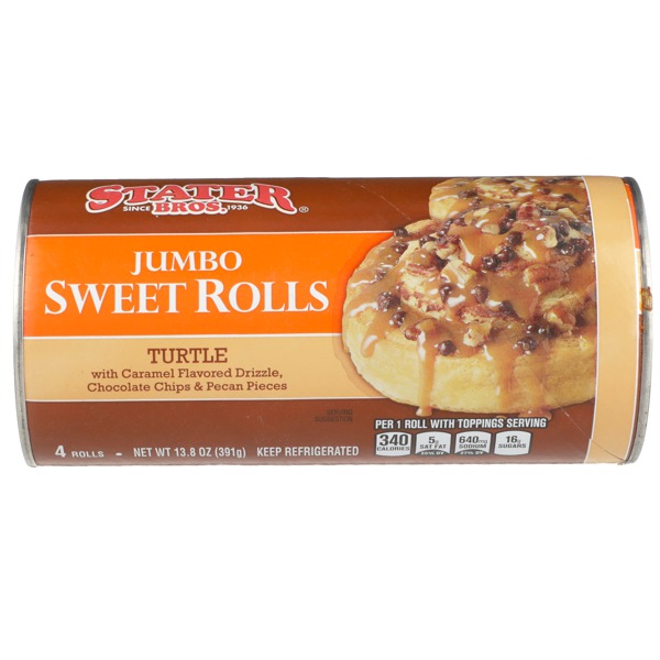 Stater Bros. Turtle With Caramel Flavored Drizzle Chocolate Chips