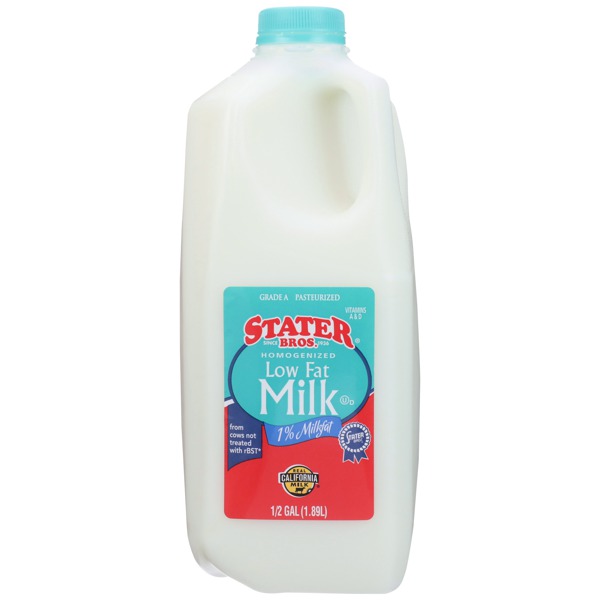 Stater Bros. 1 Low Fat Milk 1Source