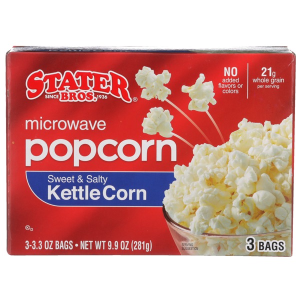 Shurfine Sweet & Salty Kettle Corn Microwave Popcorn 1Source