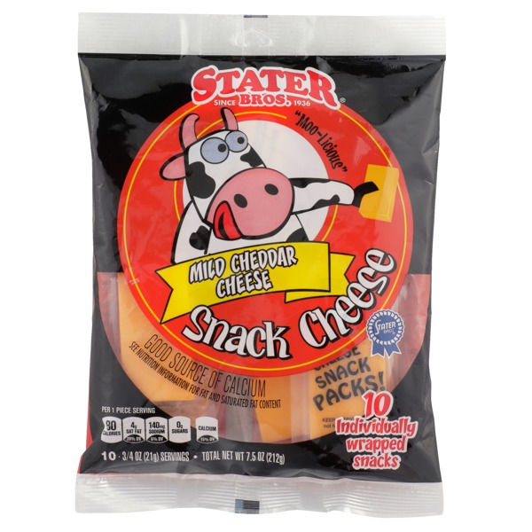 Stater Bros. Mild Cheddar Snack Cheese 1Source