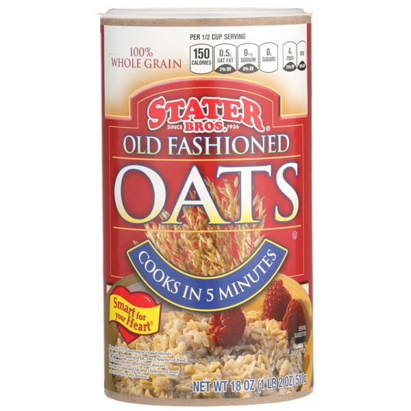 Stater Bros. Old Fashioned Oats 1Source