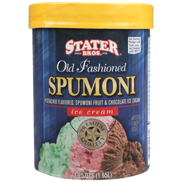 Stater Bros. Old Fashioned Pistachio Flavored, Spumoni Fruit