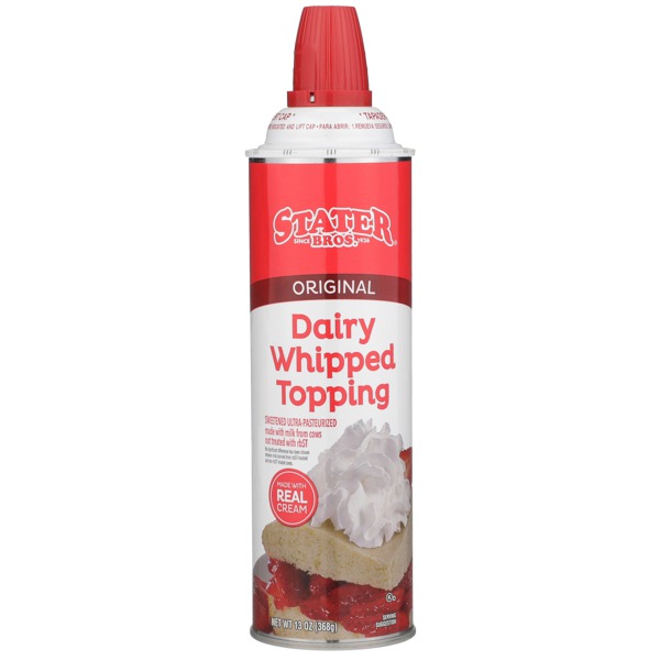 Stater Bros. Original Dairy Whipped Topping 1Source