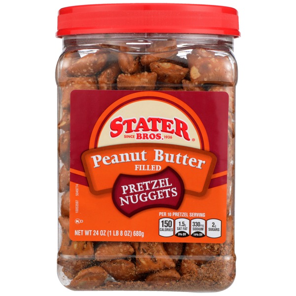 Peanut Butter Filled Pretzel Nuggets 1Source