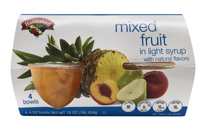 Hannaford Mixed Fruit In Light Syrup 1Source
