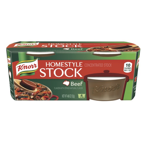 Knorr, Homestyle Concentrated Stock, Beef Flavor With Other Natural