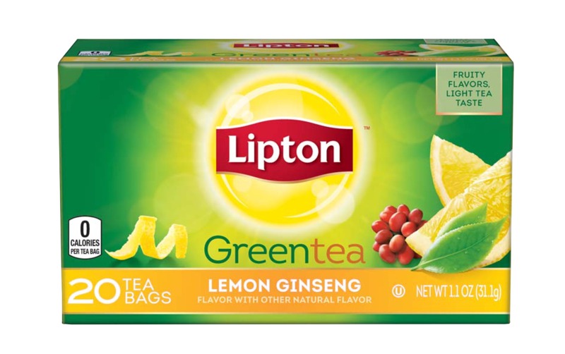 Lipton Green Tea Lemon Ginseng Flavor With Other Natural Flavor 1Source