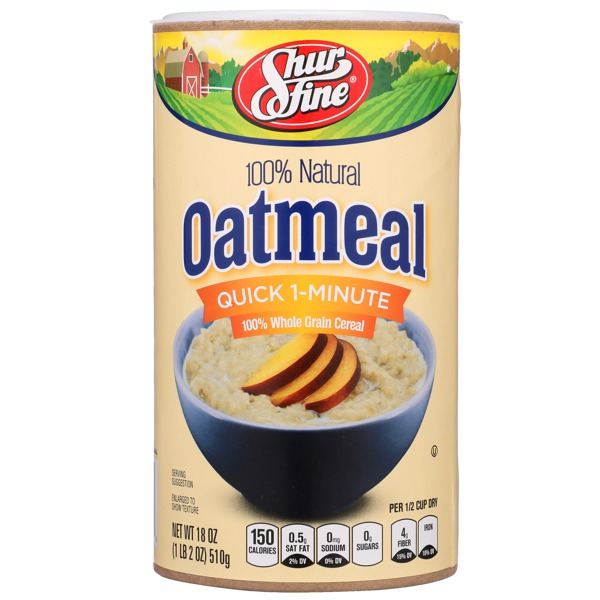 Shurfine OATMEAL 100 WHOLE GRAIN CEREAL 1Source