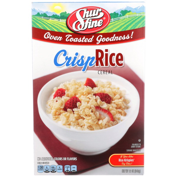 Shurfine CRISP RICE CEREAL - 1Source