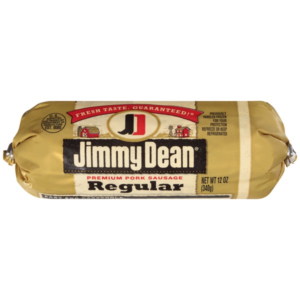 Jimmy Dean® Premium Pork Regular Sausage Roll, 12 Oz. 1Source