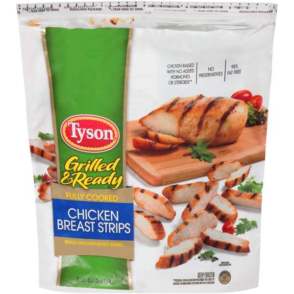 Tyson® Grilled & Ready® Fully Cooked Grilled Chicken Breast Strips