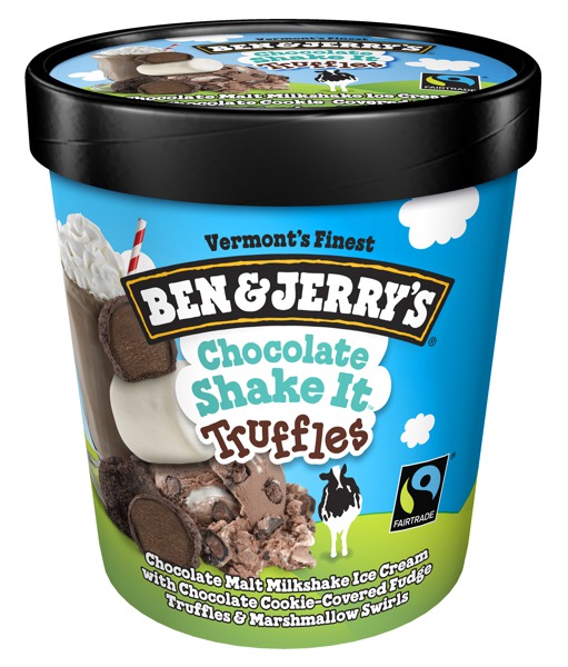 Ben & Jerry'S CHOCOLATE MALT MILKSHAKE ICE CREAM 1Source