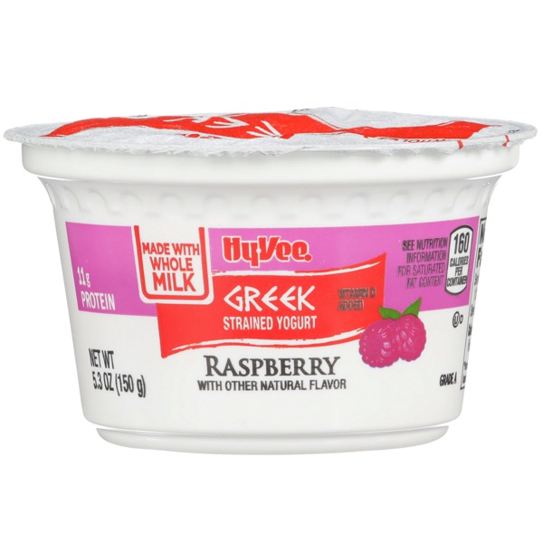 HyVee GREEK STRAINED YOGURT 1Source