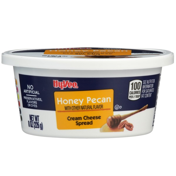 HyVee HONEY PECAN CREAM CHEESE SPREAD 1Source