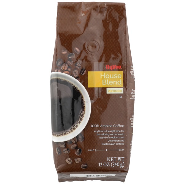 HyVee HOUSE BLEND GROUND COFFEE 1Source