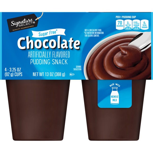 Signature Select Chocolate Pudding Snack 1Source