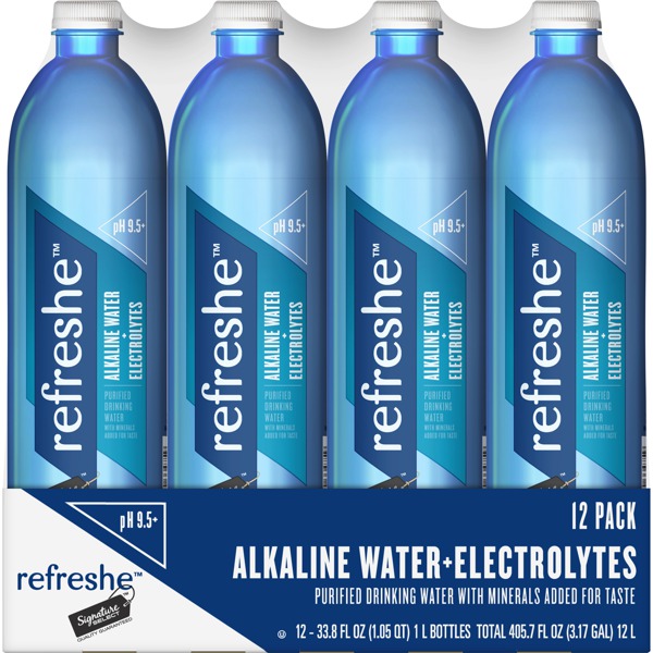 Signature Select ALKALINE WATER+ELECTROLYTES - 1Source