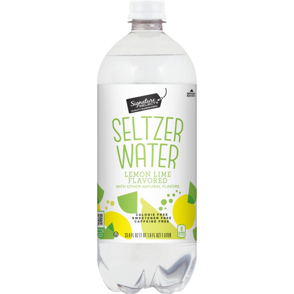 Signature Select LEMON LIME SELTZER WATER 1Source