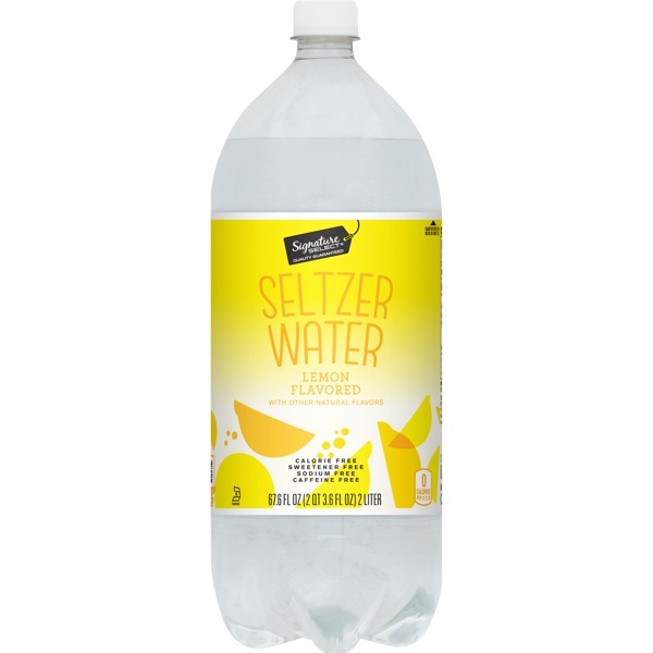 Signature Select LEMON SELTZER WATER 1Source