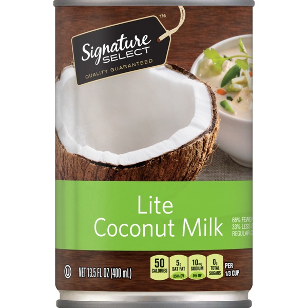 Signature Select Lite Coconut Milk 1Source