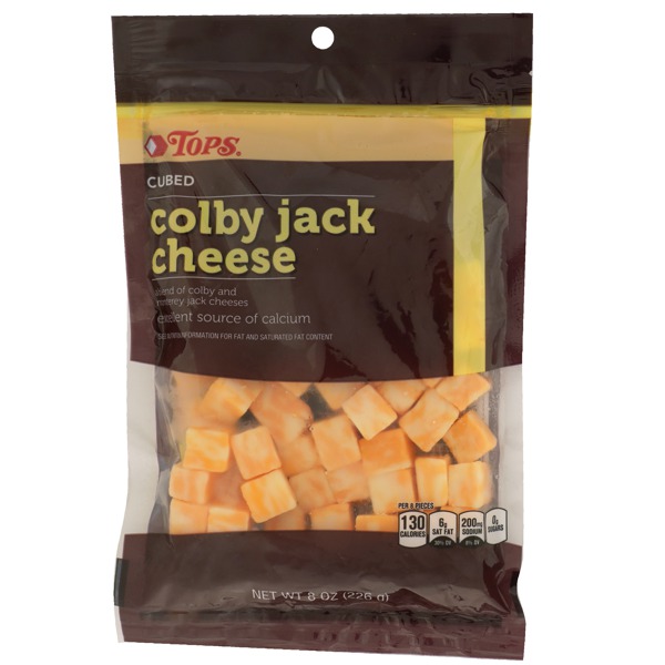 TOPS Cubed Colby Jack Cheese 1Source