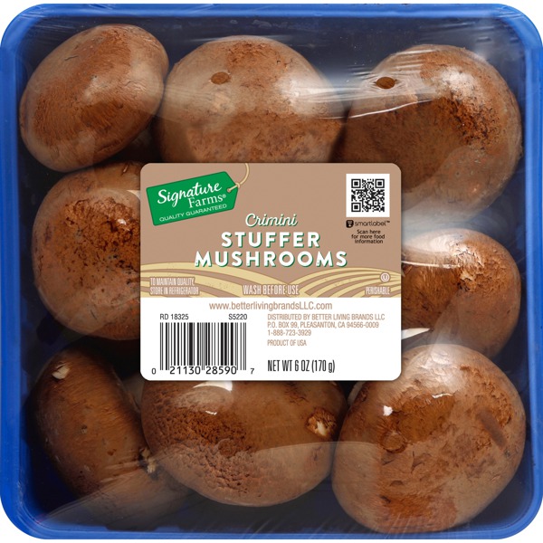 Crimini Stuffer Mushrooms - 1Source