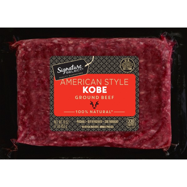 Signature Select AMERICAN STYLE KOBE GROUND BEEF 1Source