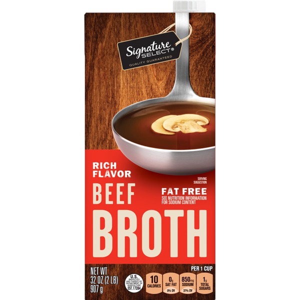 Signature Select Beef Broth 1Source
