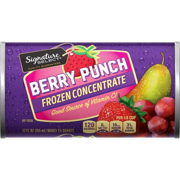 Signature Select BERRY PUNCH FROZEN CONCENTRATE 1Source