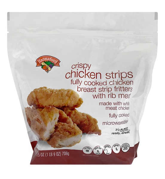Hannaford Crispy Chicken Strips 1Source