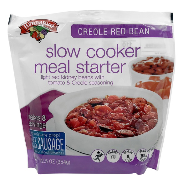 Hannaford Creole Red Bean Slow Cooker Meal Starter 1Source