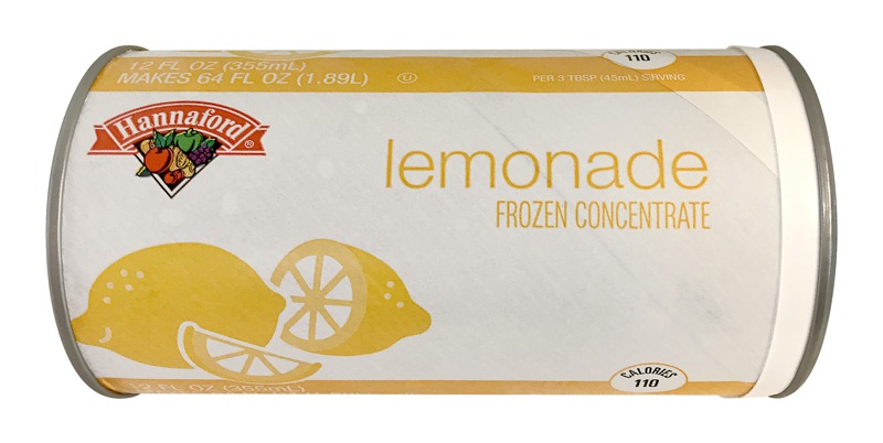 Hannaford Lemonade Frozen Concentrate 1source