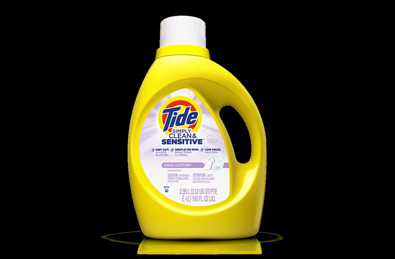 Tide Simply Clean &amp; Sensitive Liquid Laundry Detergent, Cool Cotton ...