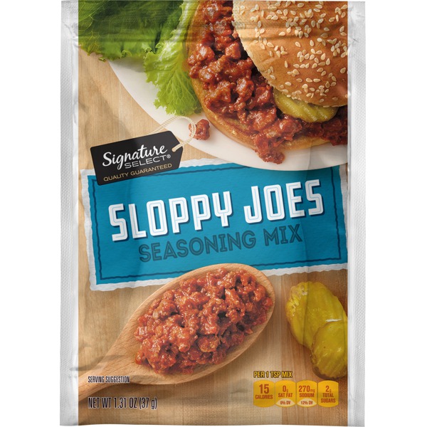 Signature Select Sloppy Joes Seasoning Mix 1Source