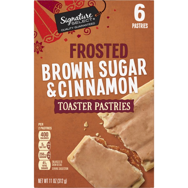 Signature Select Frosted Brown Sugar & Cinnamon Toaster Pastries 1Source