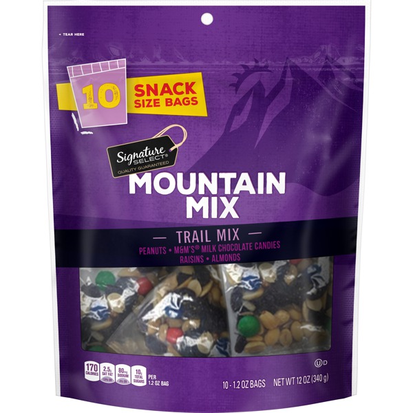 Signature Select Peanuts M&M'S Milk Chocolate Candies Raisins Almonds