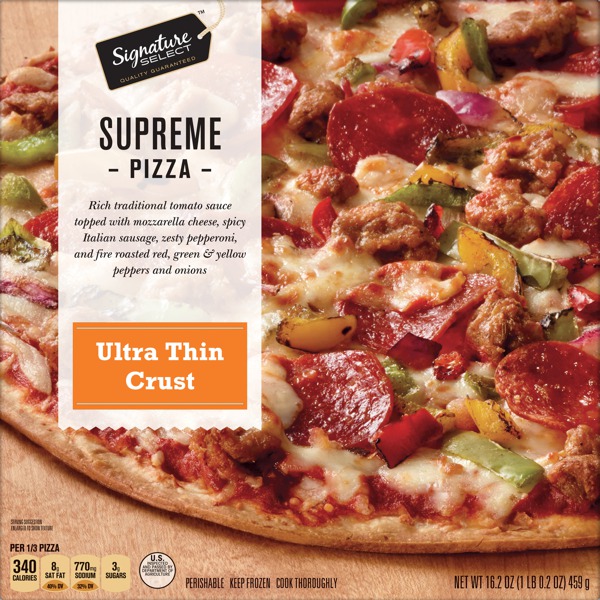 Signature Select SUPREME PIZZA 1Source