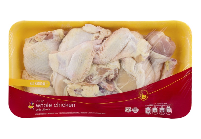 Ahold Cut Up Whole Chicken With Giblets 1Source