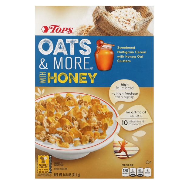 Sweetened Multigrain Cereal With Honey Oat Clusters 1Source