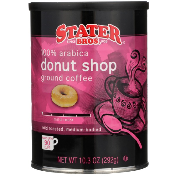 Stater Bros. Mild Roast 100 Arabica Donut Shop Ground Coffee 1Source