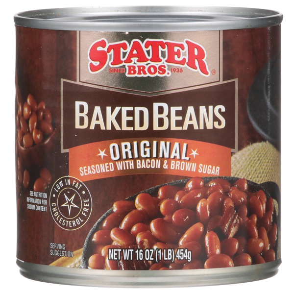 Stater Bros. Original Seasoned With Bacon & Brown Sugar Baked Beans