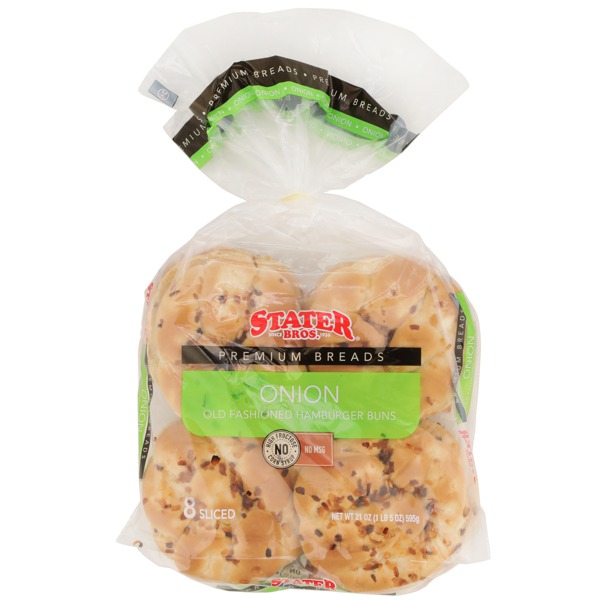 Onion Old Fashioned Hamburger Buns 1Source