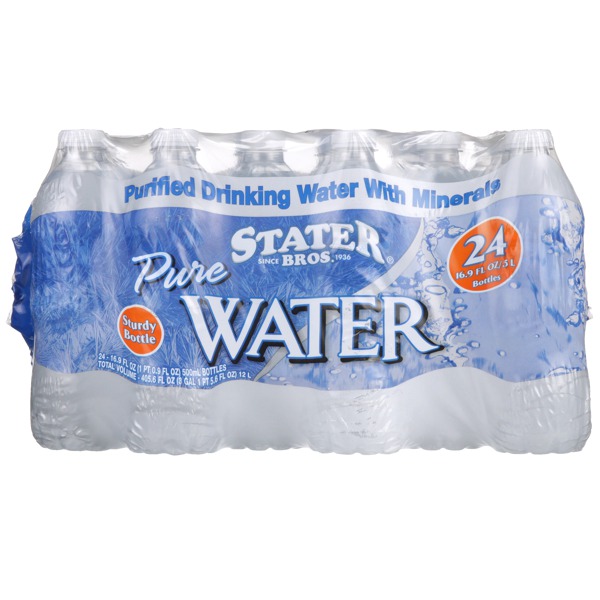 Stater Bros. Purified Drinking Water With Minerals 1Source