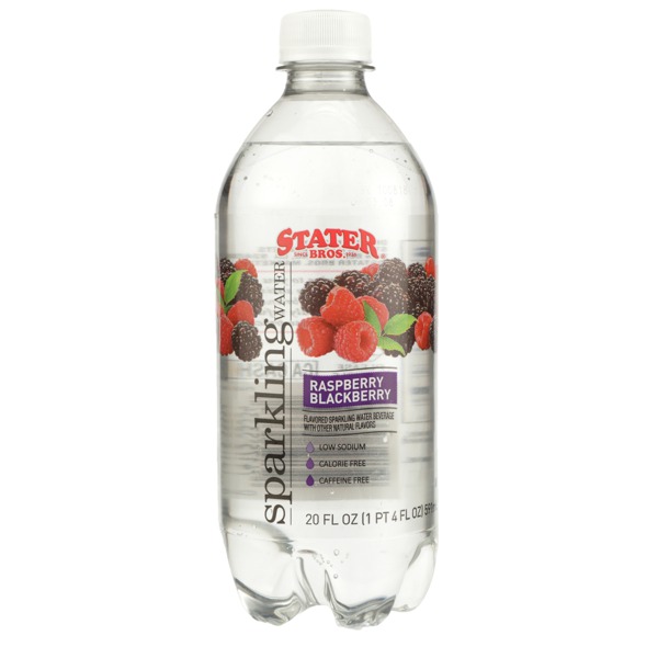 Stater Bros. Raspberry Blackberry Flavored Sparkling Water Beverage