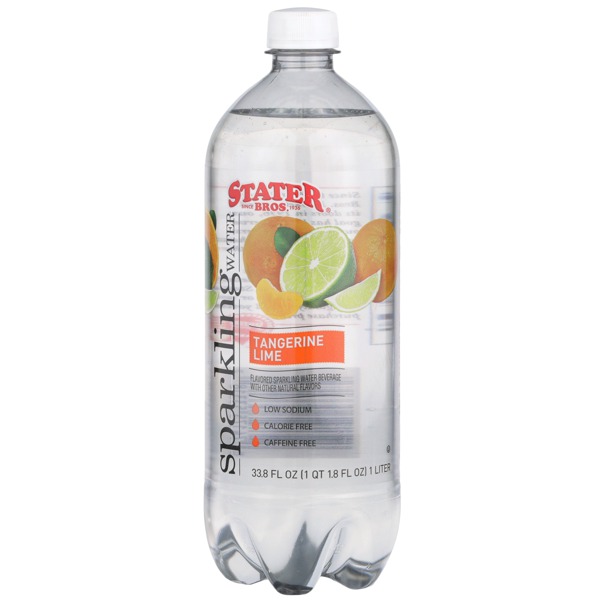 Stater Bros. Tangerine Lime Flavored Sparkling Water Beverage 1Source