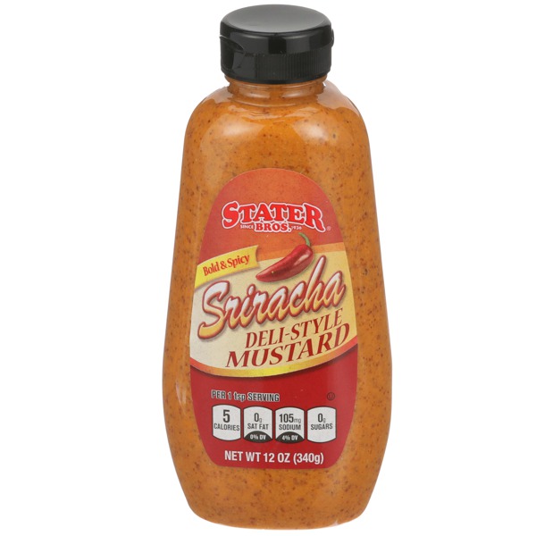 Stater Bros. Bold & Spicy Sriracha DeliStyle Mustard 1Source
