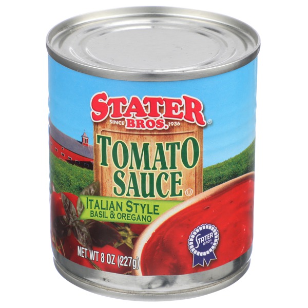 Stater Bros. Italian Style Basil & Oregano Tomato Sauce 1Source